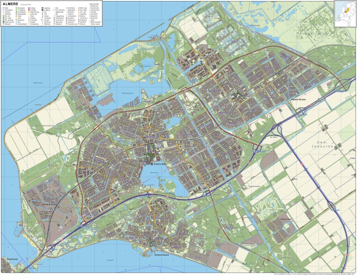 Almere-topografie